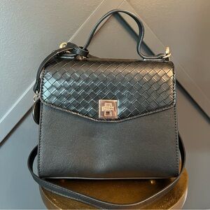 Dune London Black gold hardware Handbag Crossbody Purse